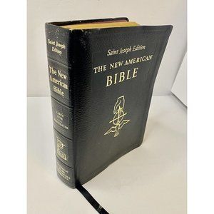 The Saint Joseph Edition The New American‎ Bible Large Type Illustrated 611/13b